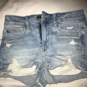 jean shorts